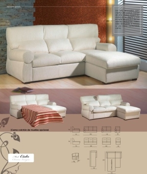sofa Cadiz Chaisse Lonque